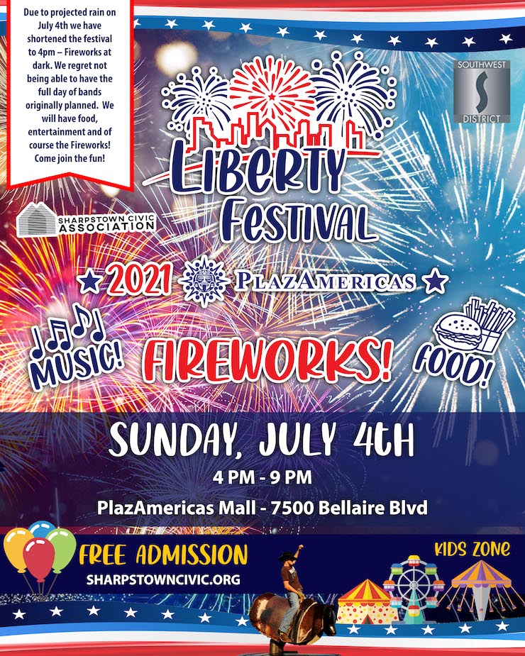 Liberty Festival, July 4 Southwest Management District