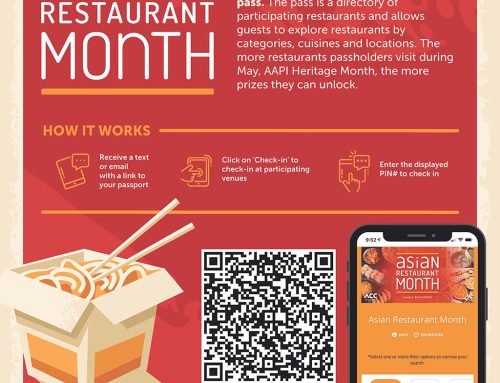Register your food establishment for our Asian Restaurant Month campaign
