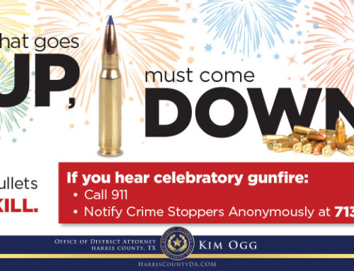 Celebratory Gunfire is NOT a way to Celebrate
