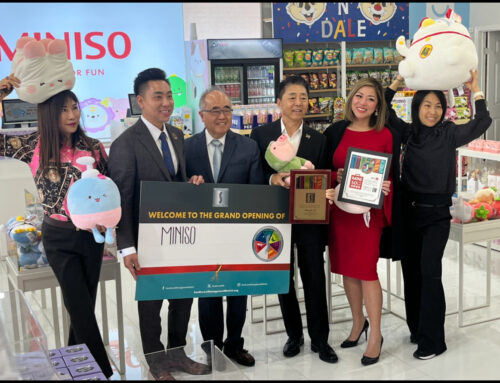 District playfully welcomes Miniso store