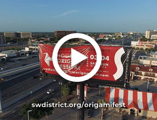Video: Southwest Management District’s Origami Fest Billboard