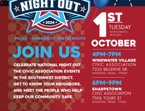 Join Us for National Night Out, Oct. 1