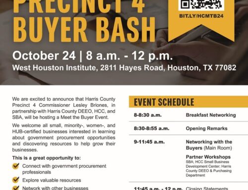 Precinct 4 Buyer Bash, Oct. 24